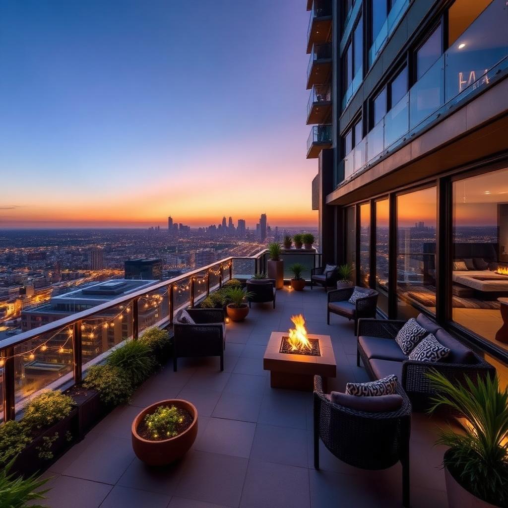 Rooftop terrace